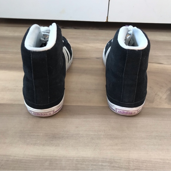 Adidas Black High Tops - Picture 3 of 4